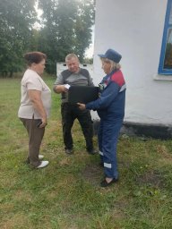 ​Профилактический рейд в селе Леженьки Тимского района