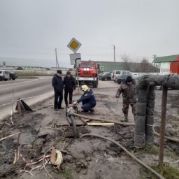 ​Пожарные оказали помощь в откачке воды в посёлке Золотухино