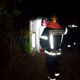 ​Пожарные Железногорского и Фатежского районов на выезде на ДТП