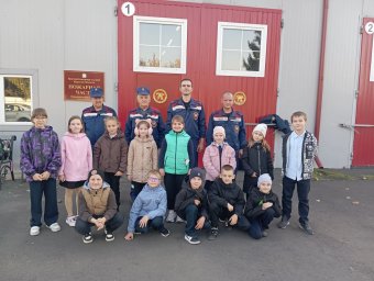 ​Экскурсия в ПЧ Поныровского района для школьников