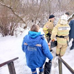 ​Огнеборцы ПЧ Фатежского района на оказании помощи