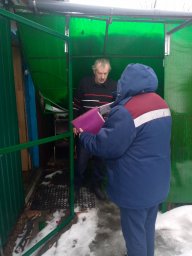​Рейд безопасности в Артюховском сельсовете Октябрьского района