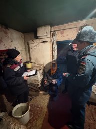 ​Профилактический рейд в жилом секторе на территории Касторенского района