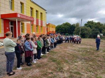 ​Учебная эвакуация и занятие по пожарной безопасности в учебных заведениях Курского района