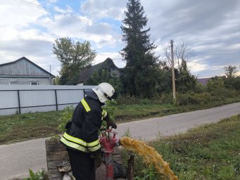 ​Проверка ППВ в Амосовском сельсовете Медвенского района