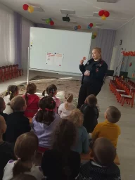 ​Инструктаж безопасности в детском саду п. Пристень