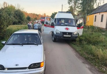 ​Огнеборцы ПЧ Золотухинского района на выезде на ДТП