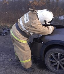 ​ДТП на автодороге "Гремячка-Будановка" в Золотухинском районе