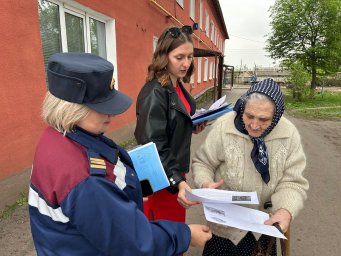 ​Профилактический рейд в Горшеченском районе.