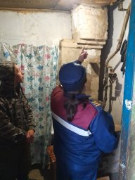 ​Конышевские огнеборцы провели совместный рейд
