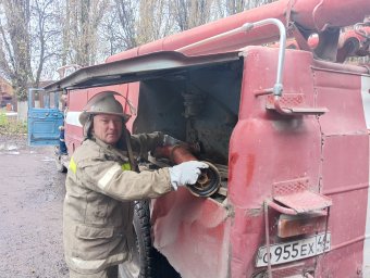 ​Проверка боеготовности ДПК в Золотухинском районе