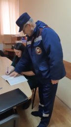 ​Профилактический совместный рейд в Ольховском сельсовете Хомутовского района
