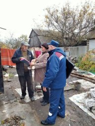 ​Совместный рейд глушковских огнеборцев