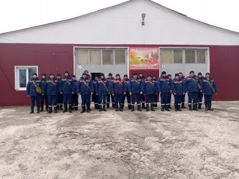 Огнеборцы ПЧ Б-Солдатского района сдали нормативы на спасателя