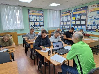 ​Учебный пункт Противопожарной службы продолжает обучение