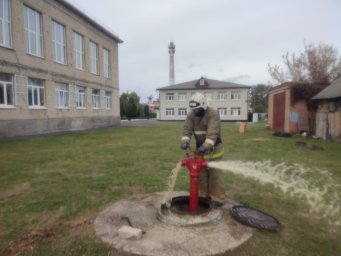 ​Оперативно-тактическое изучение района выезда на объекте Рыльская СОШ №4