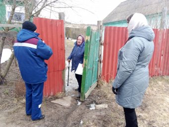 ​Профилактический рейд в Никольском сельском совете Октябрьского района
