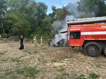 ​Пожар в с. Кувшинное Бесединского сельсовета Курского района