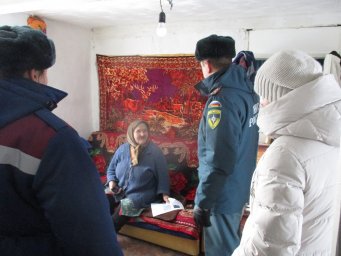 ​Подворовый обход в Черемисиновском районе