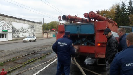 7 водителей пожарных автомобилей повысили свою квалификацию