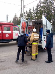 ​ДТП в районе Успенского собора города Рыльска
