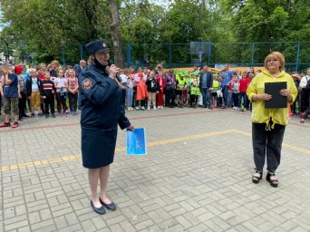 ​Методисты Центра противопожарной пропаганды провели познавательное занятие с детьми (видео)