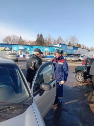 Рейд по пожарной безопасности в городе Фатеже