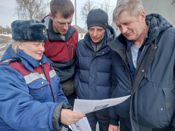​Профилактический рейд в Горшеченском районе