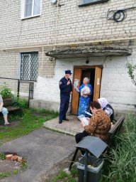 ​Профилактические рейды в посёлке Конышёвка