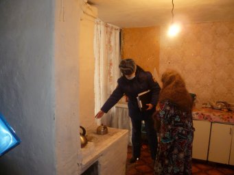 Медвенские пожарные проводят профилактику