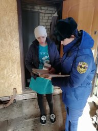 ​Профилактический рейд в Нижнереутчанском сельсовете
