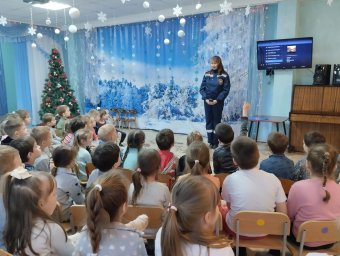 ​О новогодней безопасности в детском саду №81