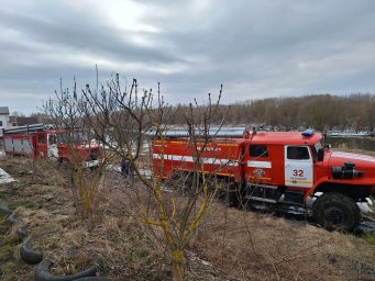 ​Пожар в д. Алябьево Бесединского сельсовета ликвидирован