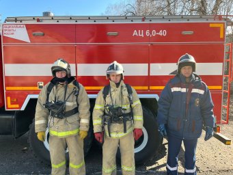 ​Пожарные Октябрьского района провели учения