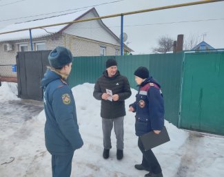 ​Совместный рейд на территории Касторенского района