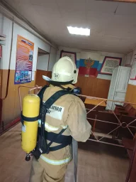 ​Учебная тренировочная эвакуация и ПТЗ на территории Пристенского района