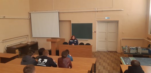 ​Инструктаж по пожарной безопасности со студентами МГТУ ГА