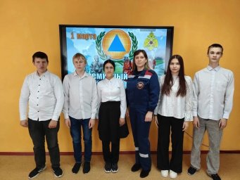 ​Мероприятие по гражданской обороне прошло в школе-интернате Дмитриевского района