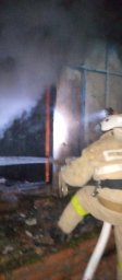​Пожар в с. В.Дубовец Медвенского района