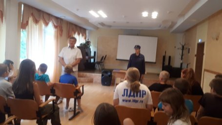 ​Отдыхающим санатория "Маяк" о безопасности