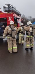 ​Пожарно-тактические занятия в Поныровском районе