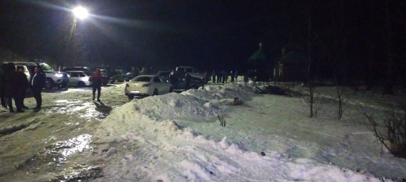​Рыльские пожарные осуществляли контроль безопасности в Крещенскую ночь
