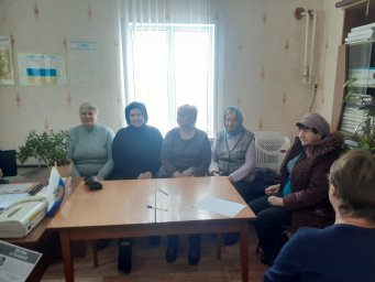 ​Занятия по организации пожарно-профилактической работы в жилом секторе Дмитриевского района