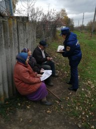 ​Профилактическая работа в Медвенском районе продолжается