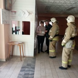 ​Кореневские огнеборцы на ПТЗ