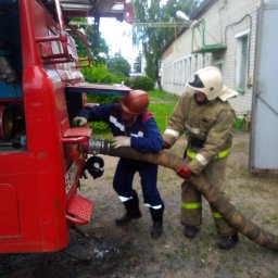 ​В ПЧ Фатежского района проходит сдача квартальных зачетов