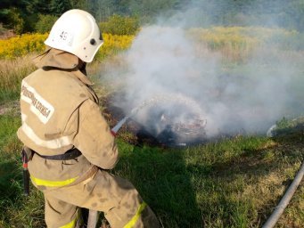 ​Ликвидация возгорания прошла успешно