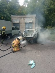 ​Огнеборцы ПЧ-20 потушили автомобиль