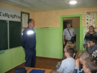 Открытый урок в Камынинской школе Обоянского района