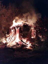 ​Пожар в хуторе Хмелевой Колодезь Обоянского района ликвидирован